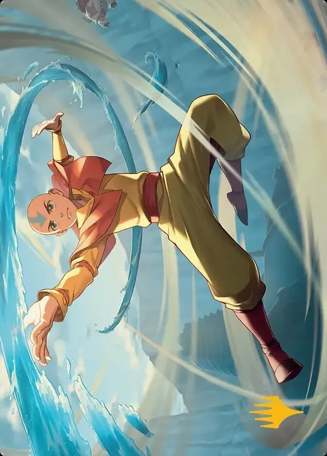 Aang, Swift Savior // Aang, Swift Savior Front Face