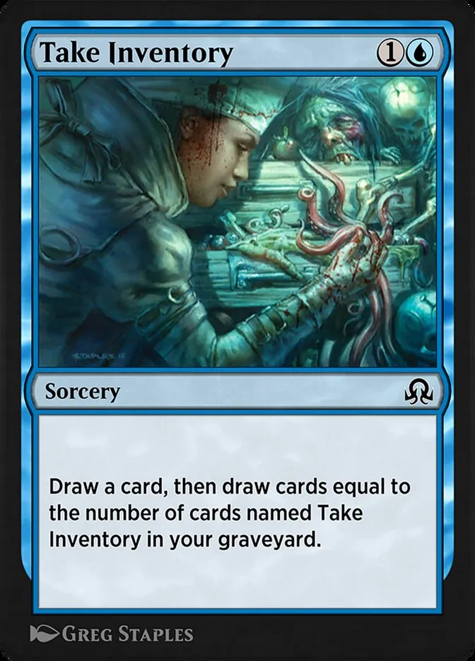 Take Inventory Front Face