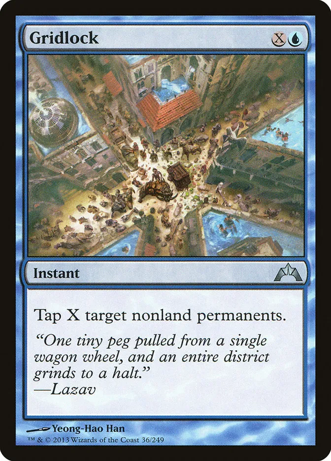 Gridlock Front Face
