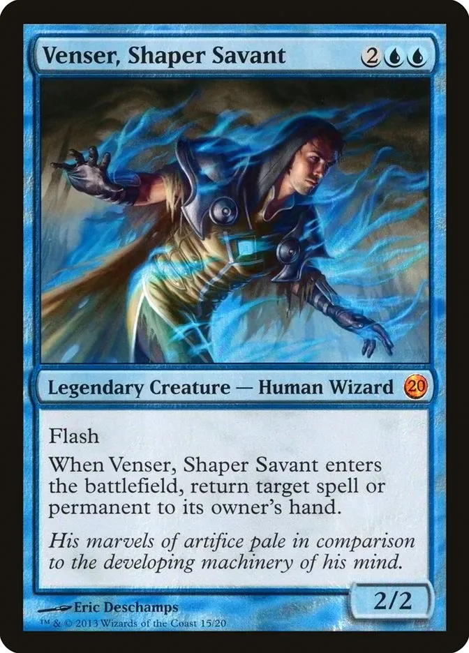 Venser, Shaper Savant Front Face