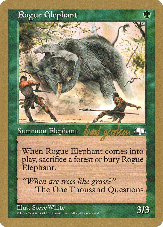 Rogue Elephant Front Face
