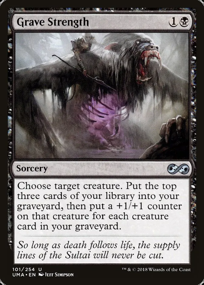 Grave Strength Front Face
