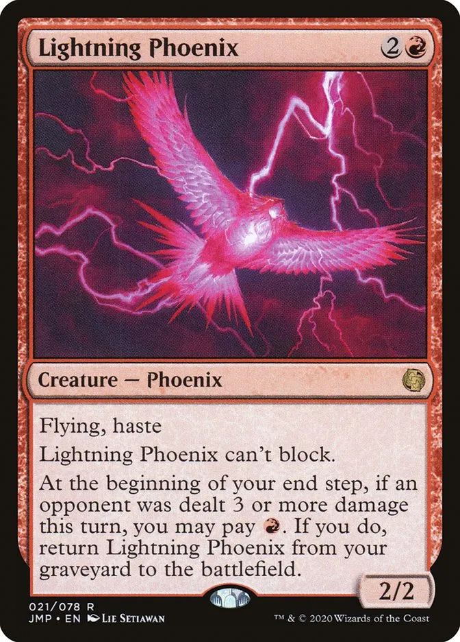 Lightning Phoenix Front Face