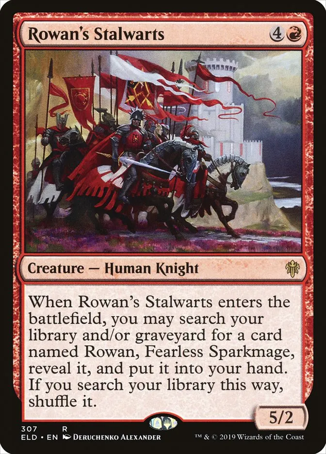 Rowan's Stalwarts Front Face