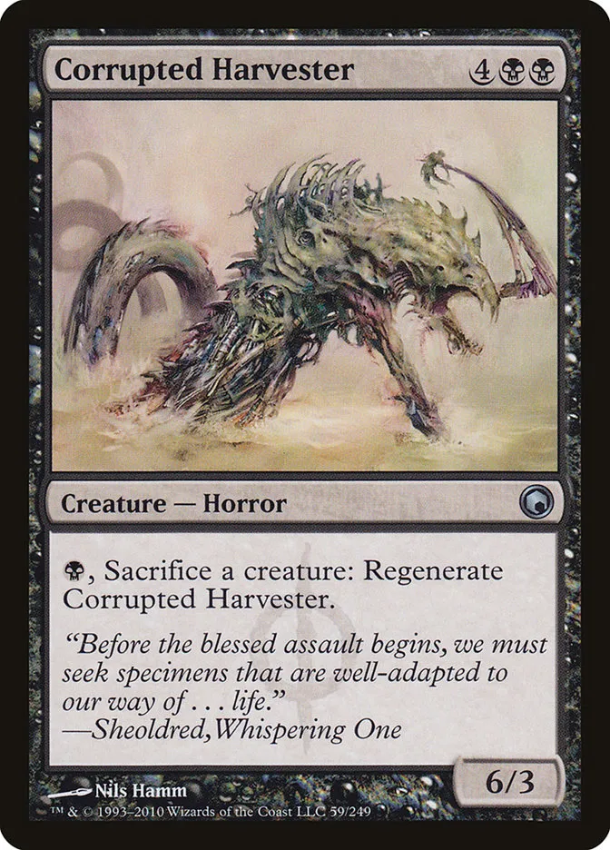 Corrupted Harvester Front Face