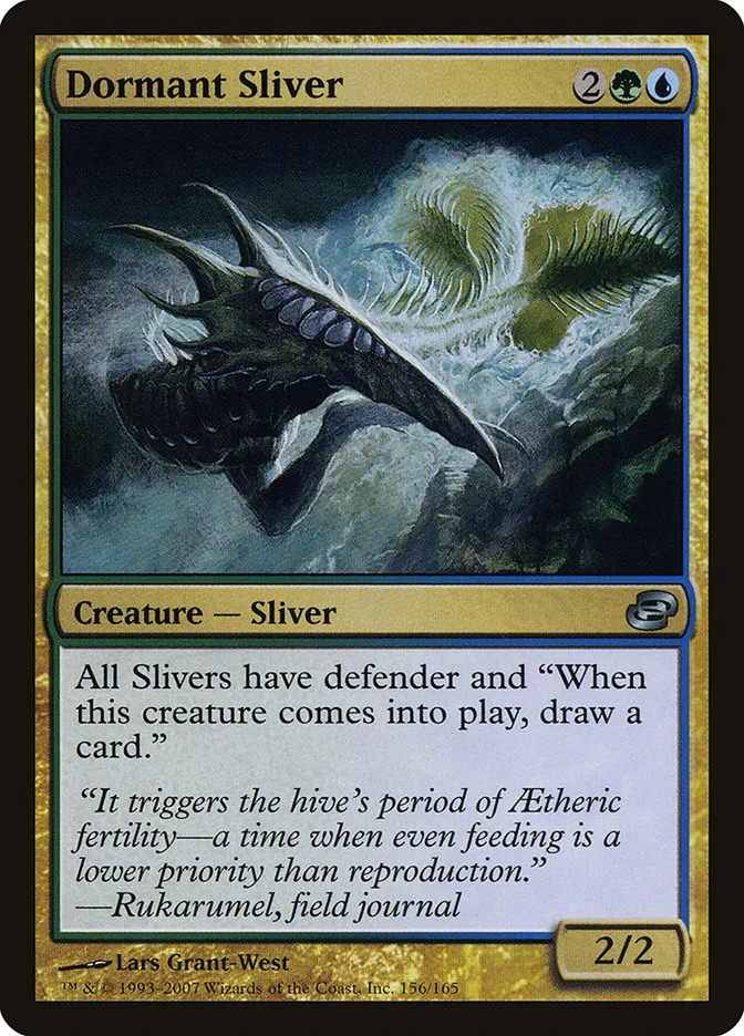 Dormant Sliver Front Face