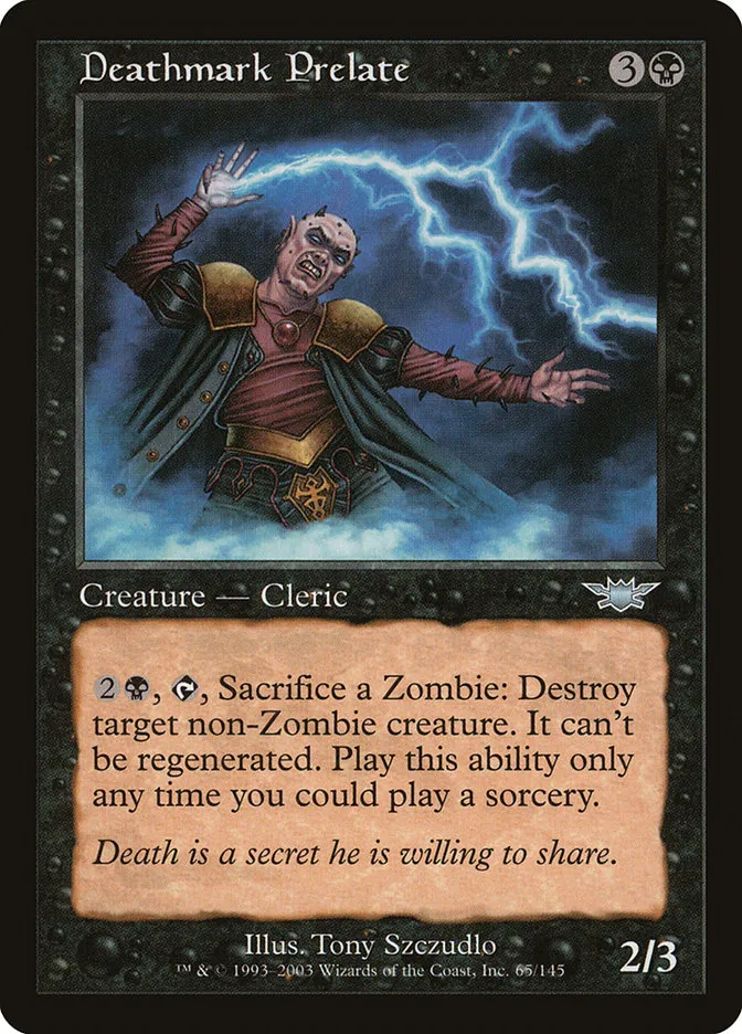 Deathmark Prelate Front Face