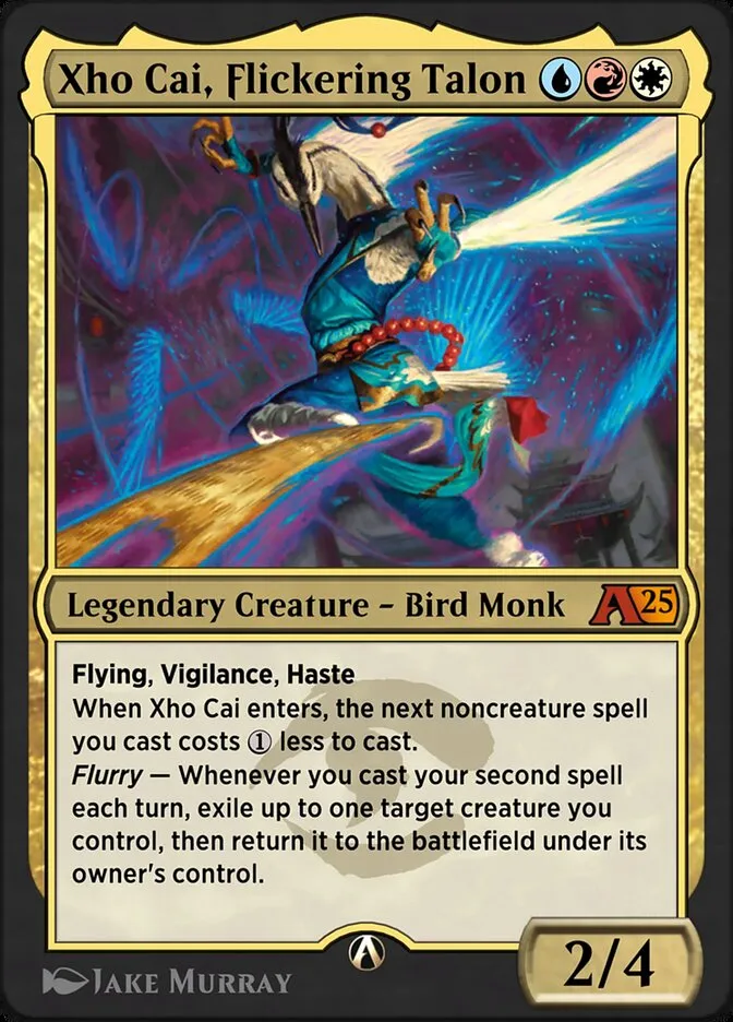 Xho Cai, Flickering Talon Front Face