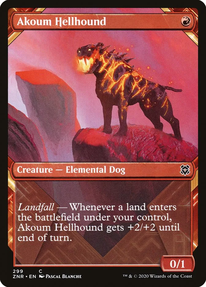 Akoum Hellhound Front Face