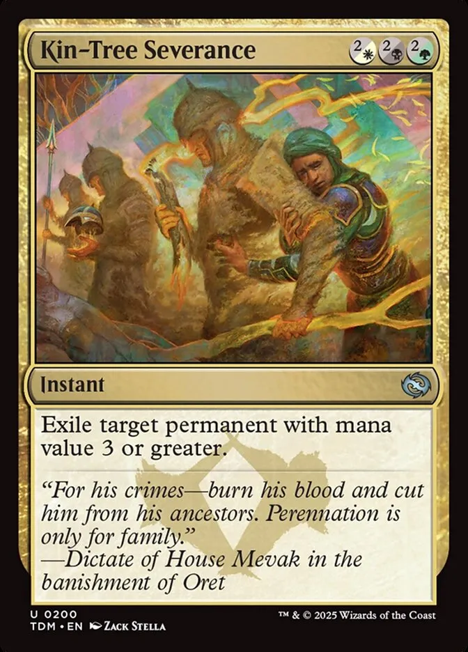 Kin-Tree Severance Front Face