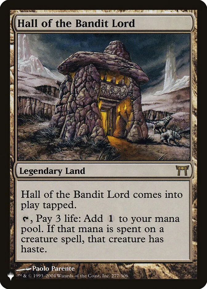 Hall of the Bandit Lord Front Face