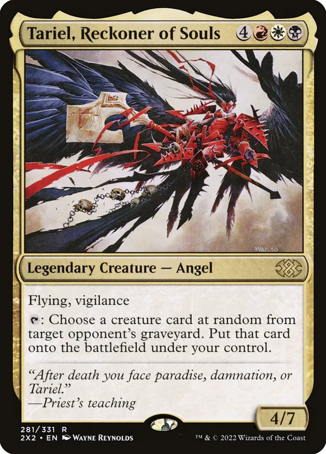 Tariel, Reckoner of Souls Front Face