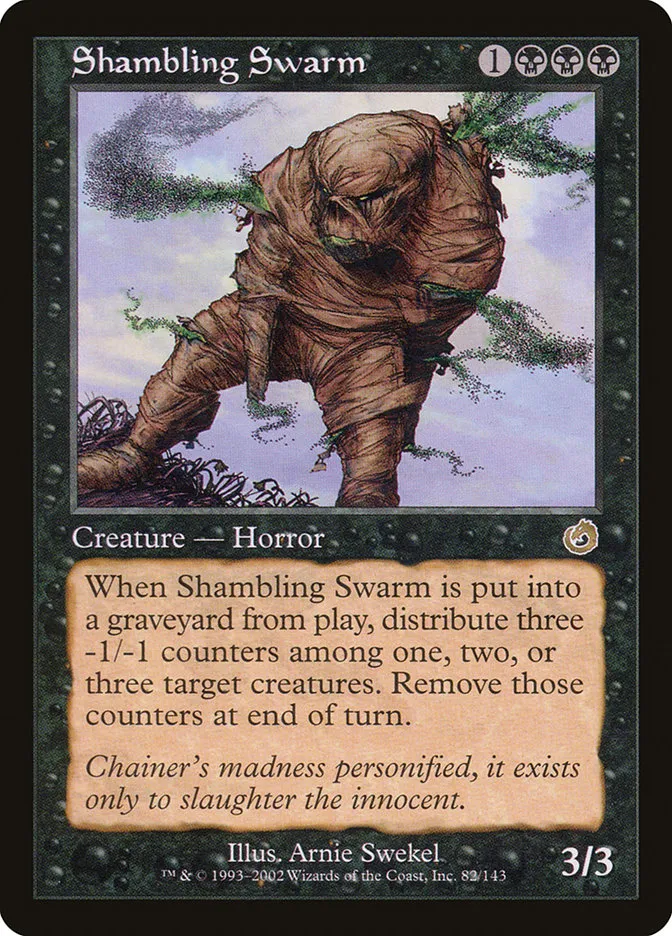 Shambling Swarm Front Face