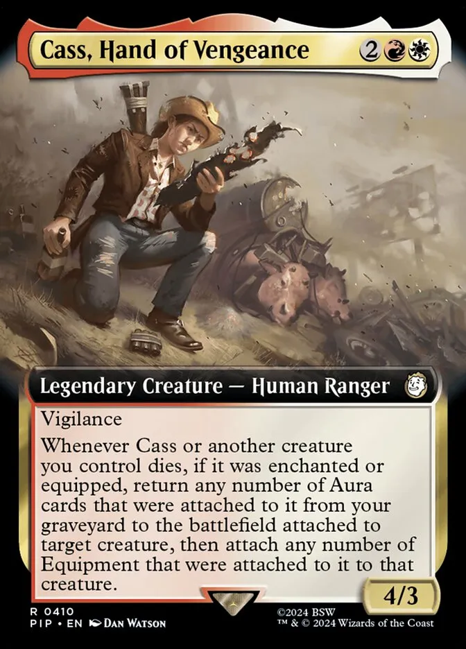 Cass, Hand of Vengeance Front Face