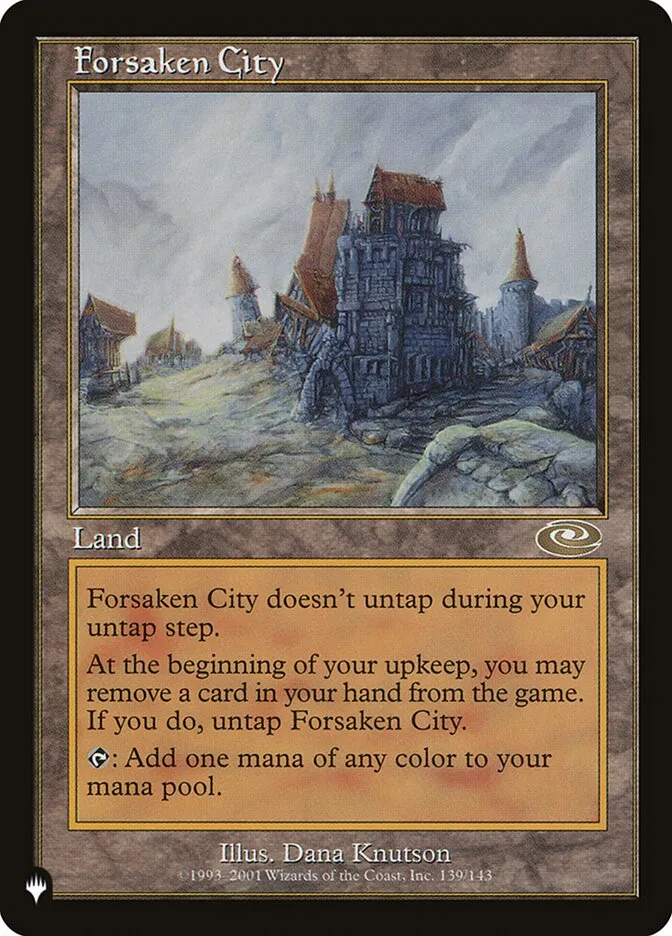 Forsaken City Front Face