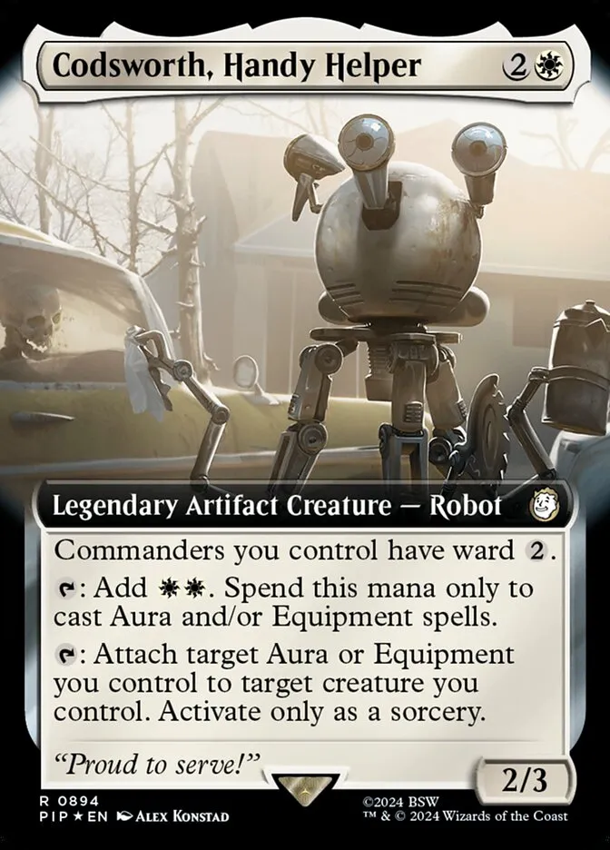 Codsworth, Handy Helper Front Face