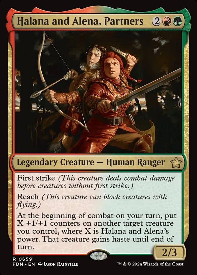 Halana and Alena, Partners Front Face