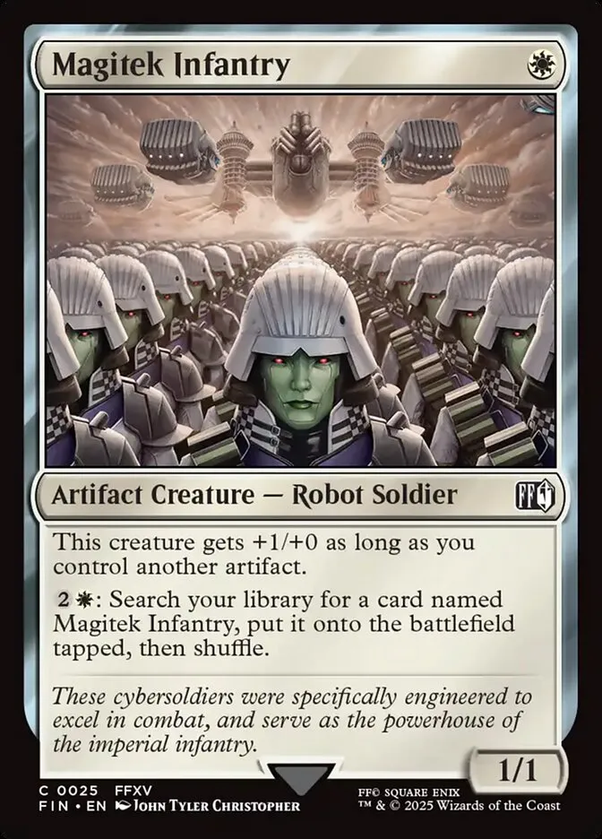 Magitek Infantry Front Face
