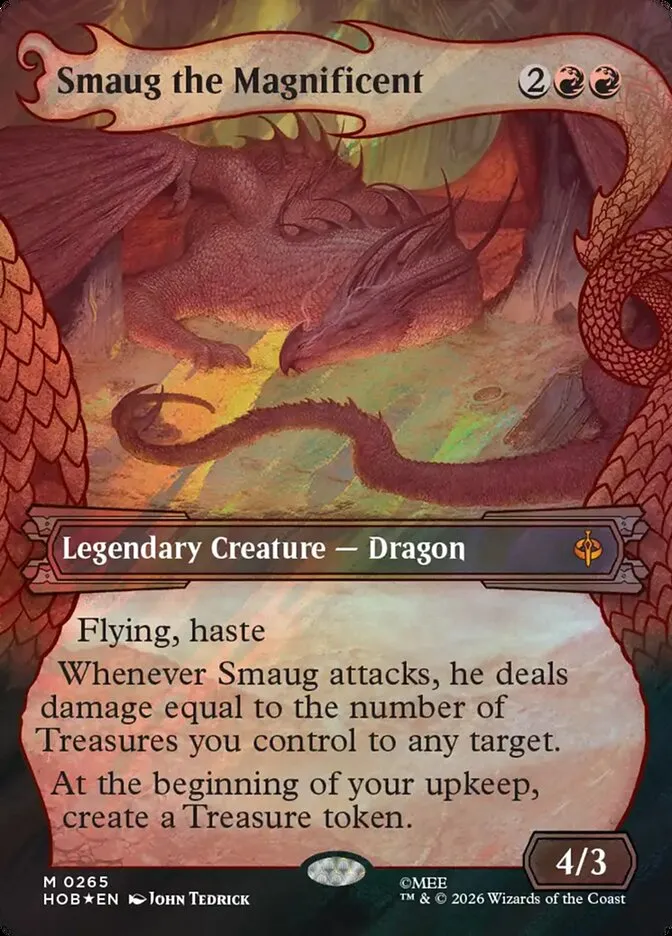 Smaug the Magnificent Front Face