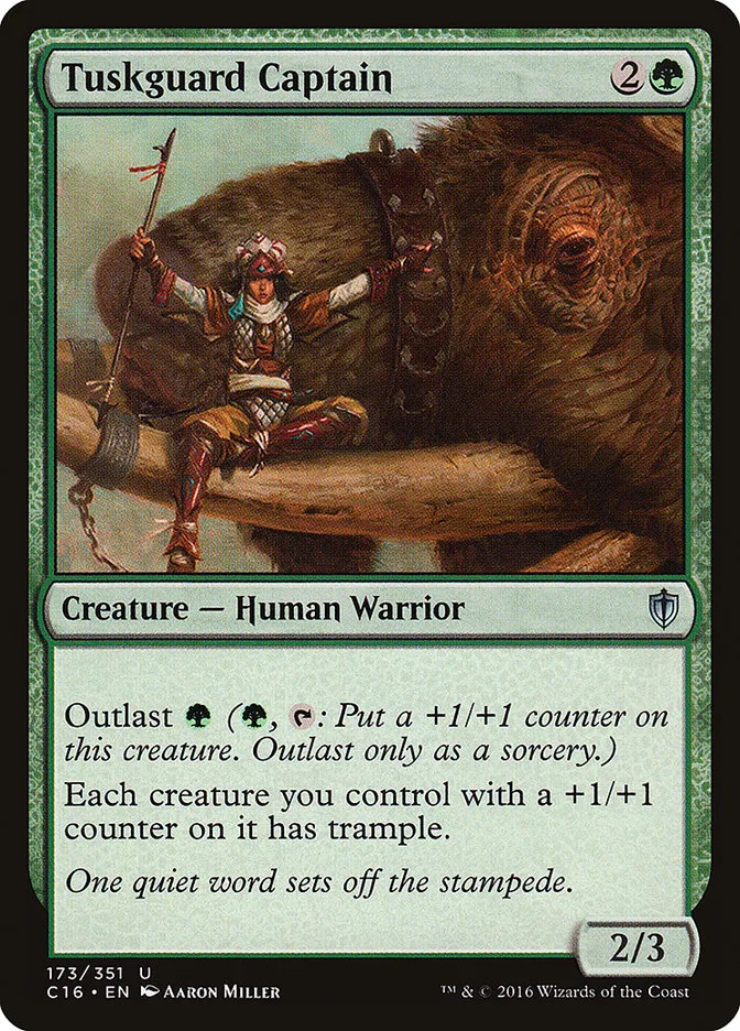 Tuskguard Captain Front Face