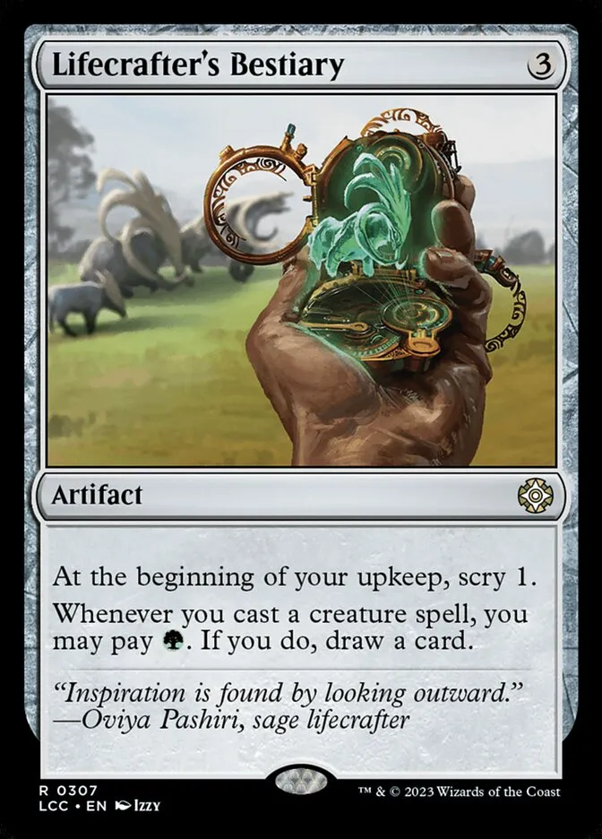 Lifecrafter's Bestiary Front Face