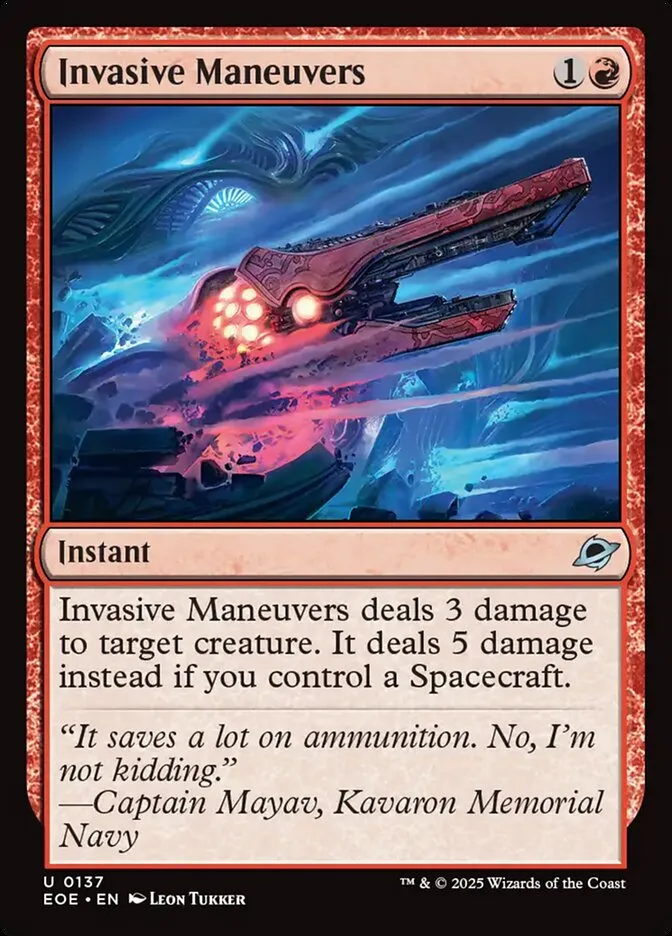 Invasive Maneuvers Front Face