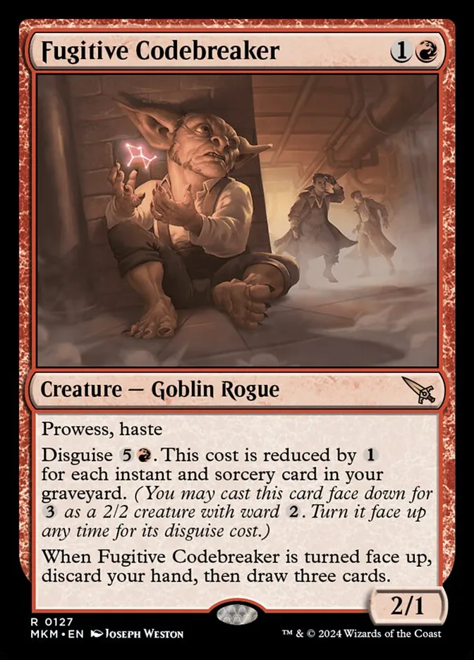 Fugitive Codebreaker Front Face