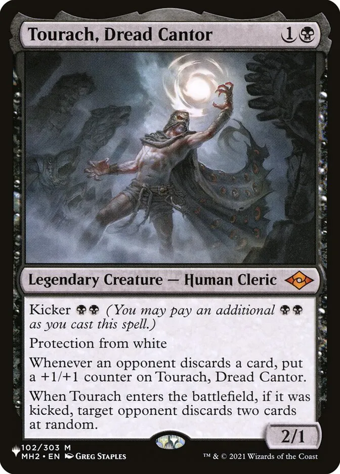 Tourach, Dread Cantor Front Face
