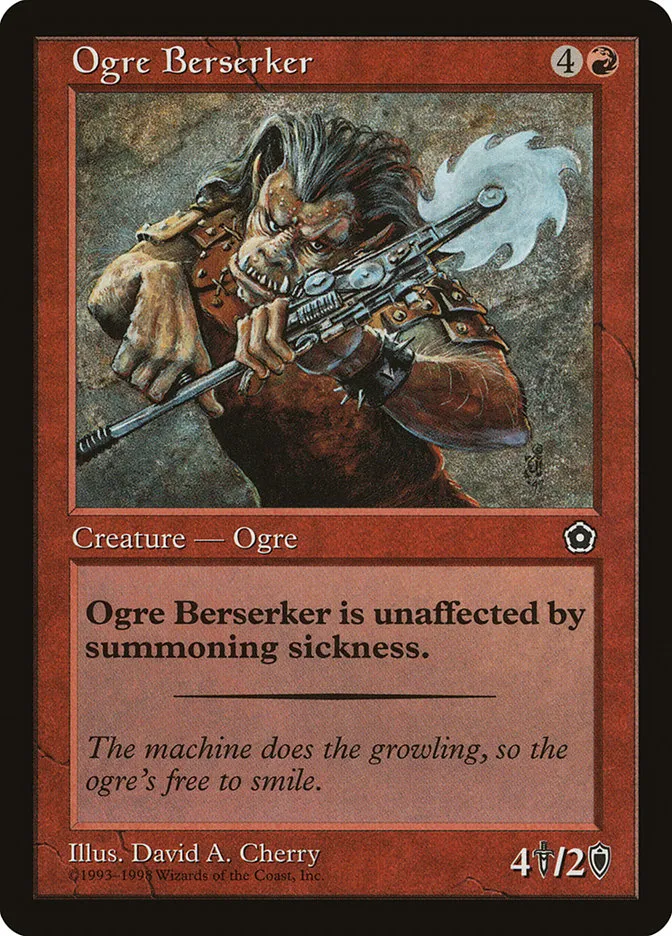 Ogre Berserker Front Face
