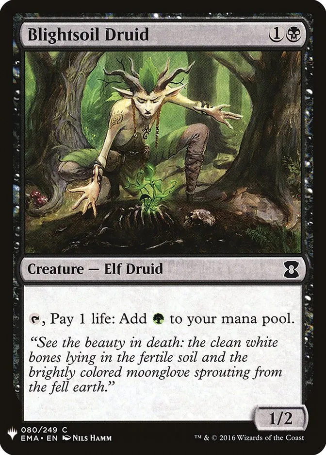 Blightsoil Druid Front Face