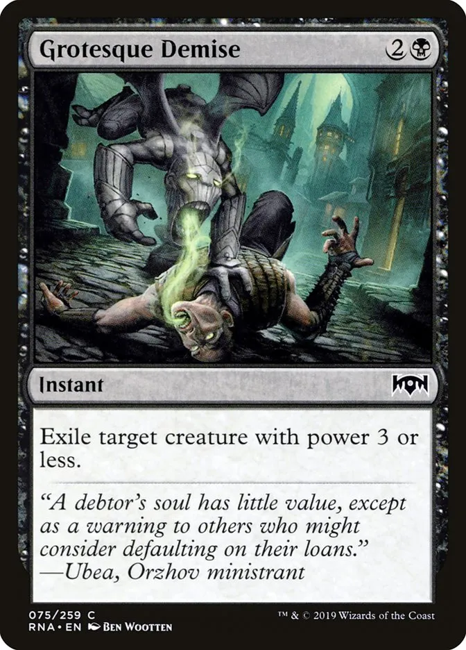 Grotesque Demise Front Face