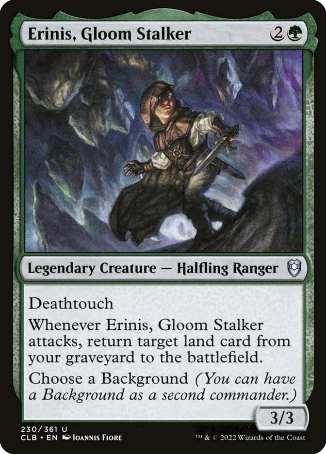 Erinis, Gloom Stalker Front Face