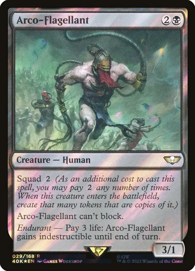 Arco-Flagellant Front Face