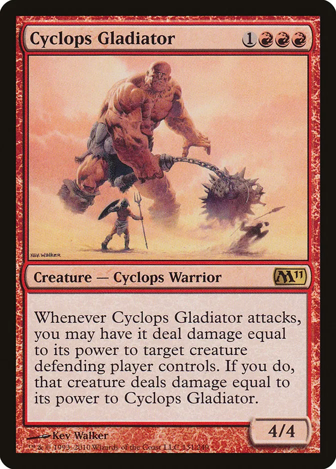 Cyclops Gladiator Front Face