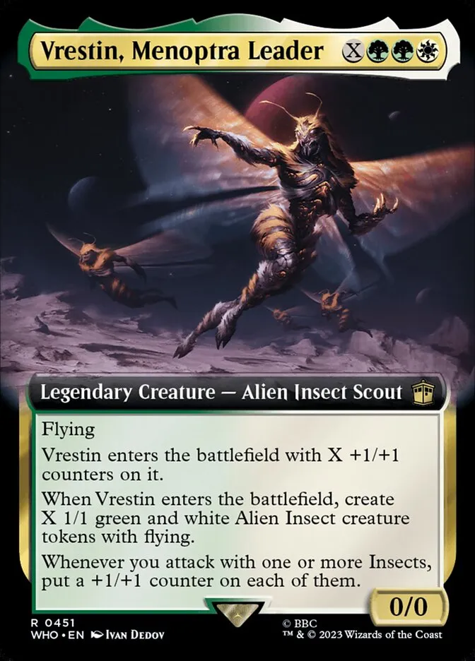 Vrestin, Menoptra Leader Front Face