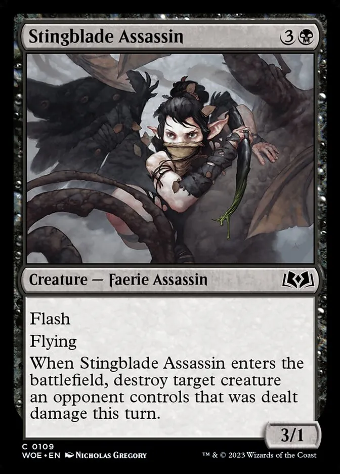 Stingblade Assassin Front Face