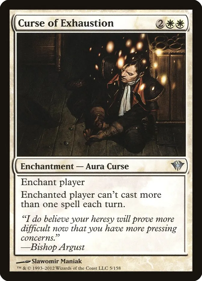 Curse of Exhaustion Front Face