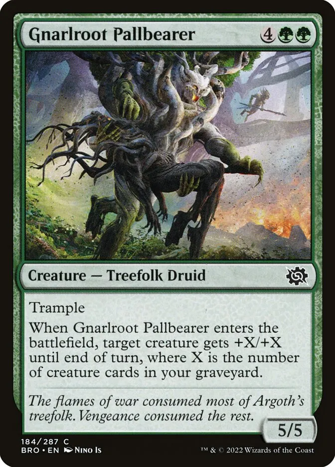 Gnarlroot Pallbearer Front Face