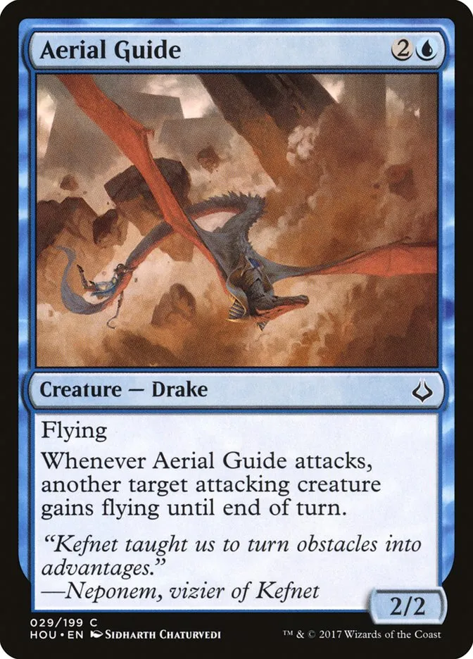 Aerial Guide Front Face