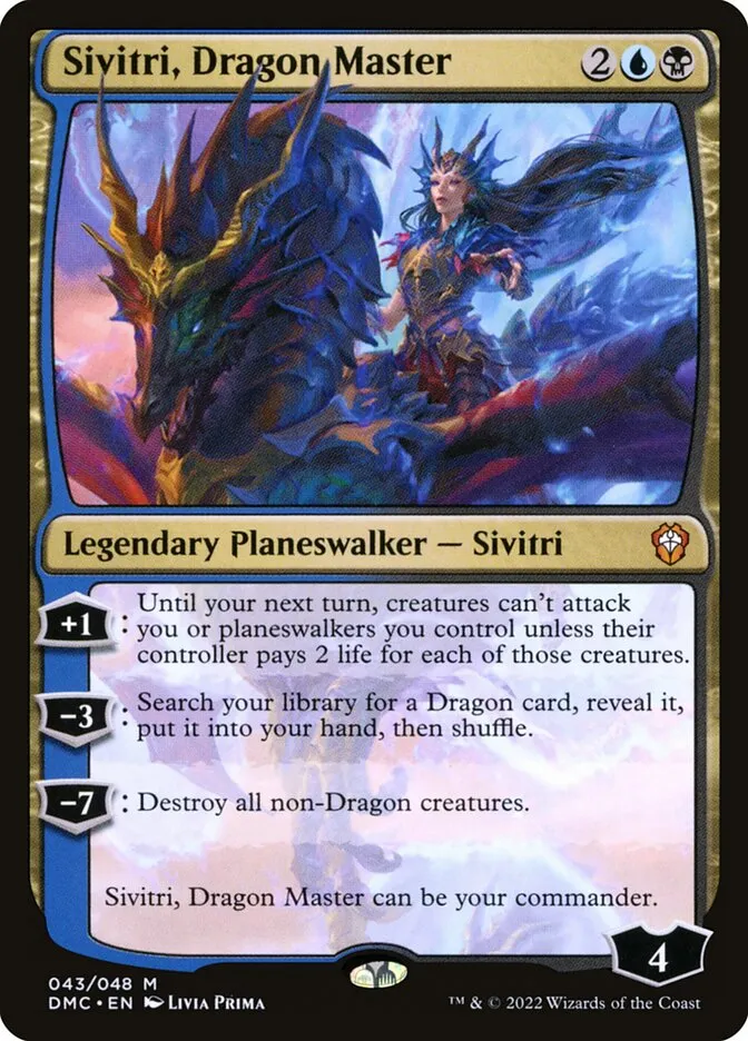 Sivitri, Dragon Master Front Face