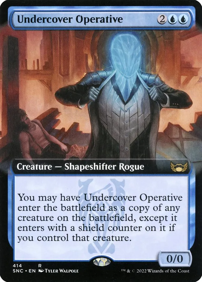 Undercover Operative Front Face