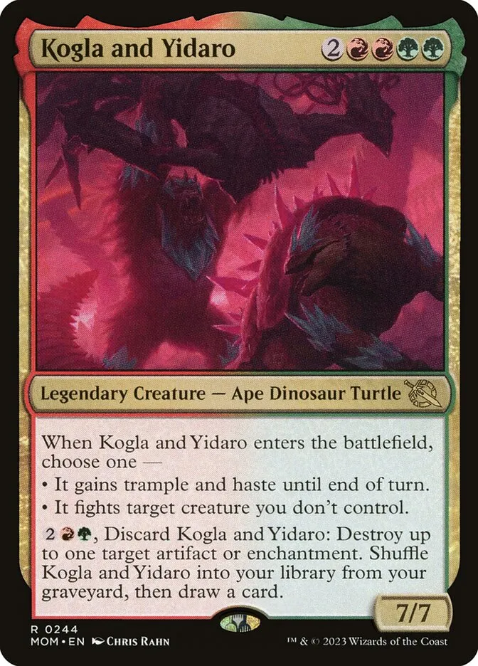 Kogla and Yidaro Front Face
