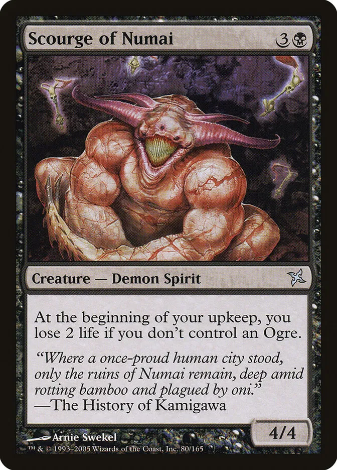 Scourge of Numai Front Face