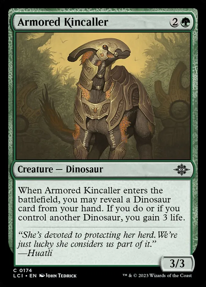 Armored Kincaller Front Face