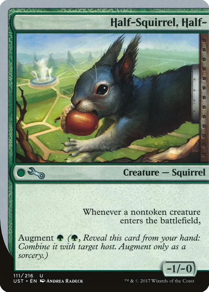 Half-Squirrel, Half- Front Face
