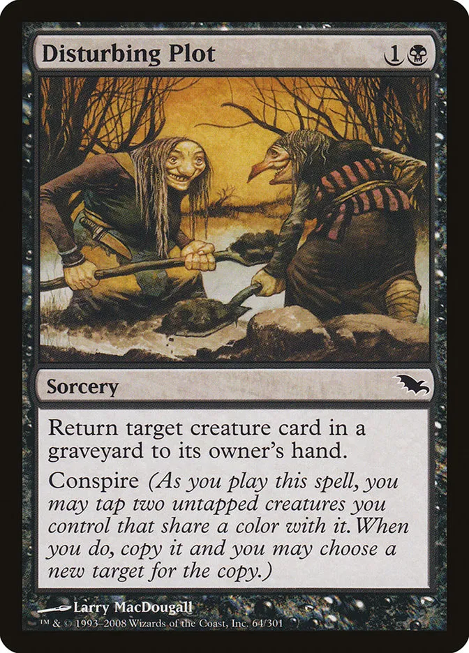 Disturbing Plot Front Face