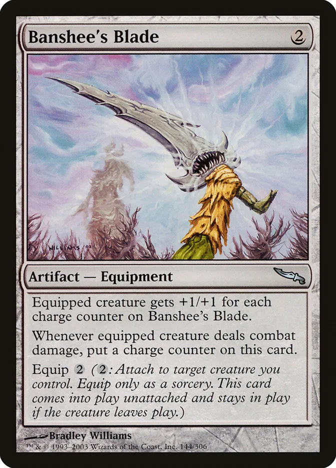 Banshee's Blade Front Face