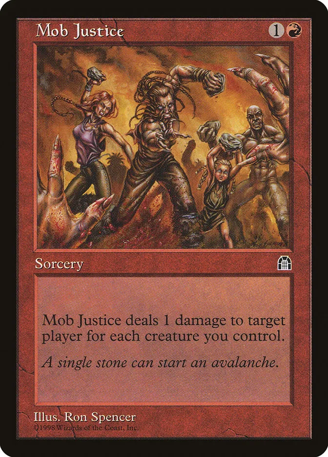 Mob Justice Front Face