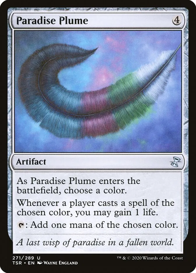 Paradise Plume Front Face