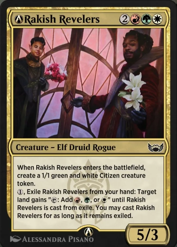 A-Rakish Revelers Front Face